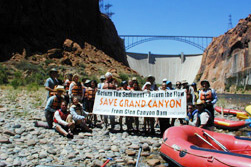 Glen Canyon Dam Protestors





